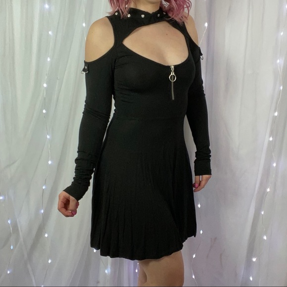 Killstar Dresses & Skirts - Sold🐈‍⬛Killstar spirit walker hood dress